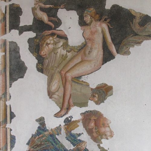 Mosaico con raffigurazione di Nereide seconda metà del I secolo a.C. – inizio del II secolo d.C. Museo Archeologico Nazionale di Aquileia (Udine)