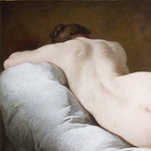 Pierre Subleyras, Nudo femminile di schiena, olio su tela, 1735 ca, Rom, Gallerie Nazionali d'Arte Antica, Palazzo Barberini